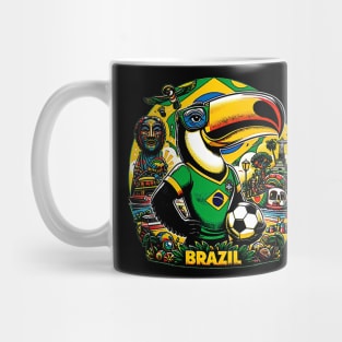 Brazil Toucan Psychedelic Mug